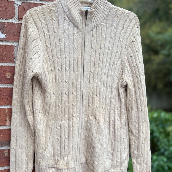 Craft and Barrow full zipped sweater, size M - Picture 5 of 6